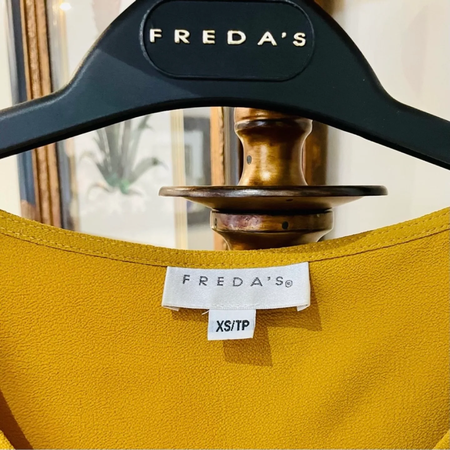 Freda's Mustard Yellow Blouse image indicator(5)