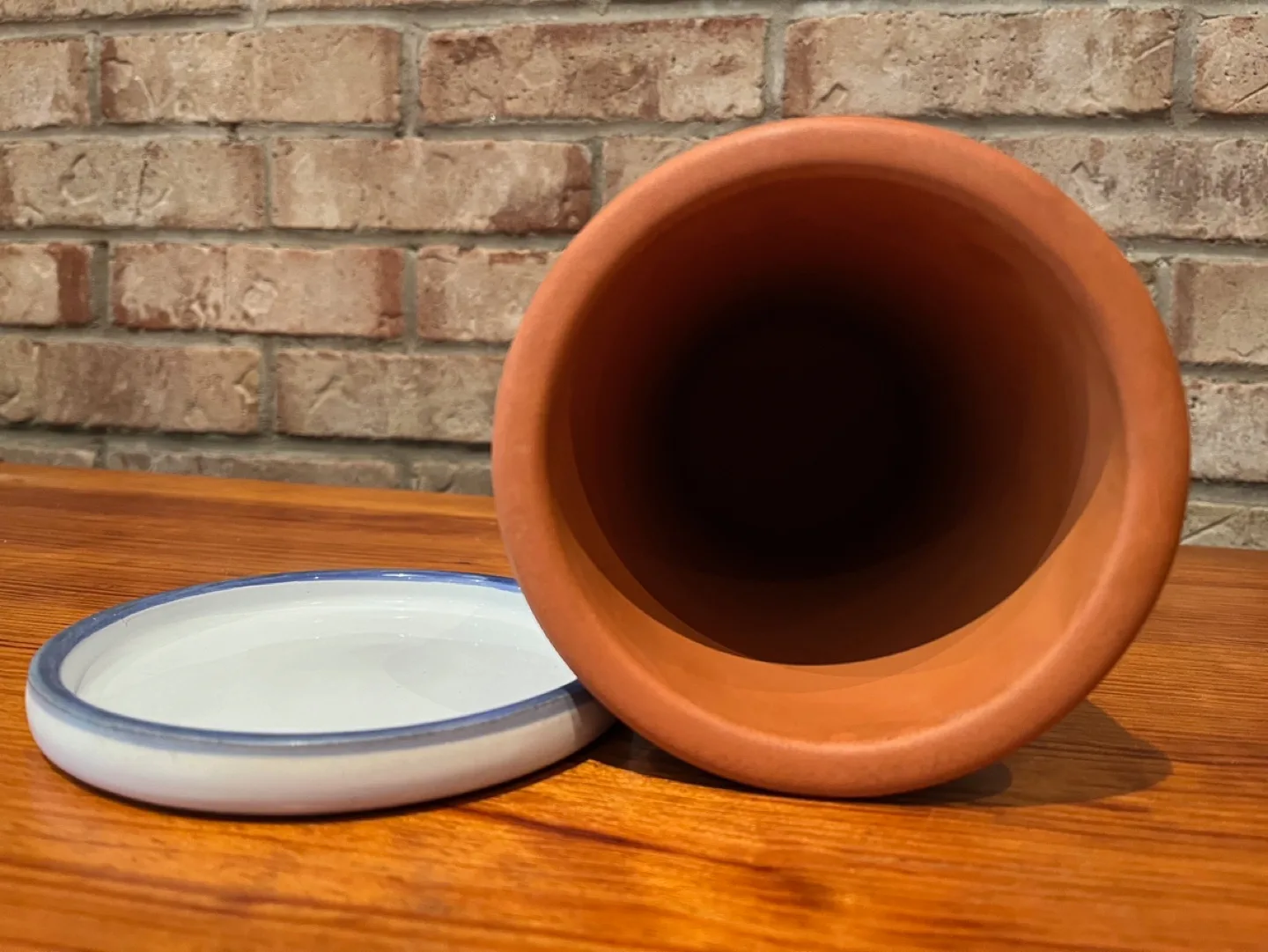 Terracotta Wine Cooler with Saucer image indicator(5)
