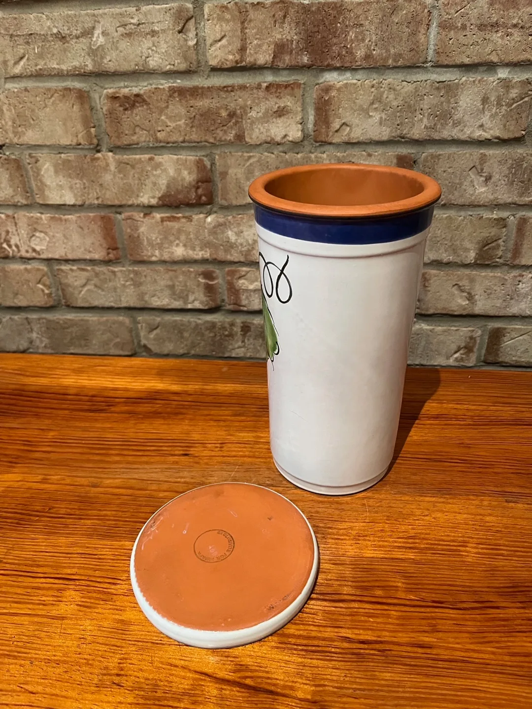 Terracotta Wine Cooler with Saucer image indicator(3)