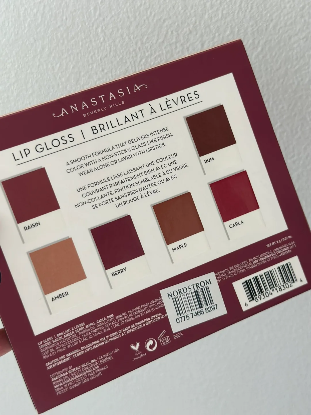 Anastasia Beverly Hills Lip Gloss Set - 6 shades image indicator(3)