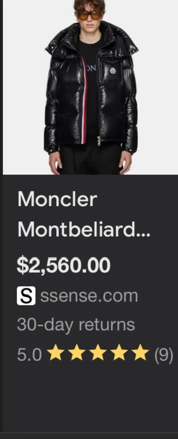 Moncler Montbeliard Down Jacket - Size M image indicator(5)