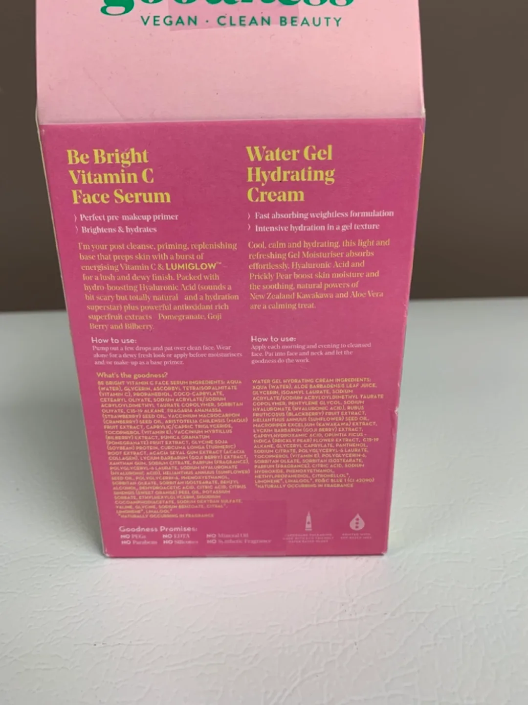 New Goodness Vegan Clean Beauty Skincare Set image indicator(2)