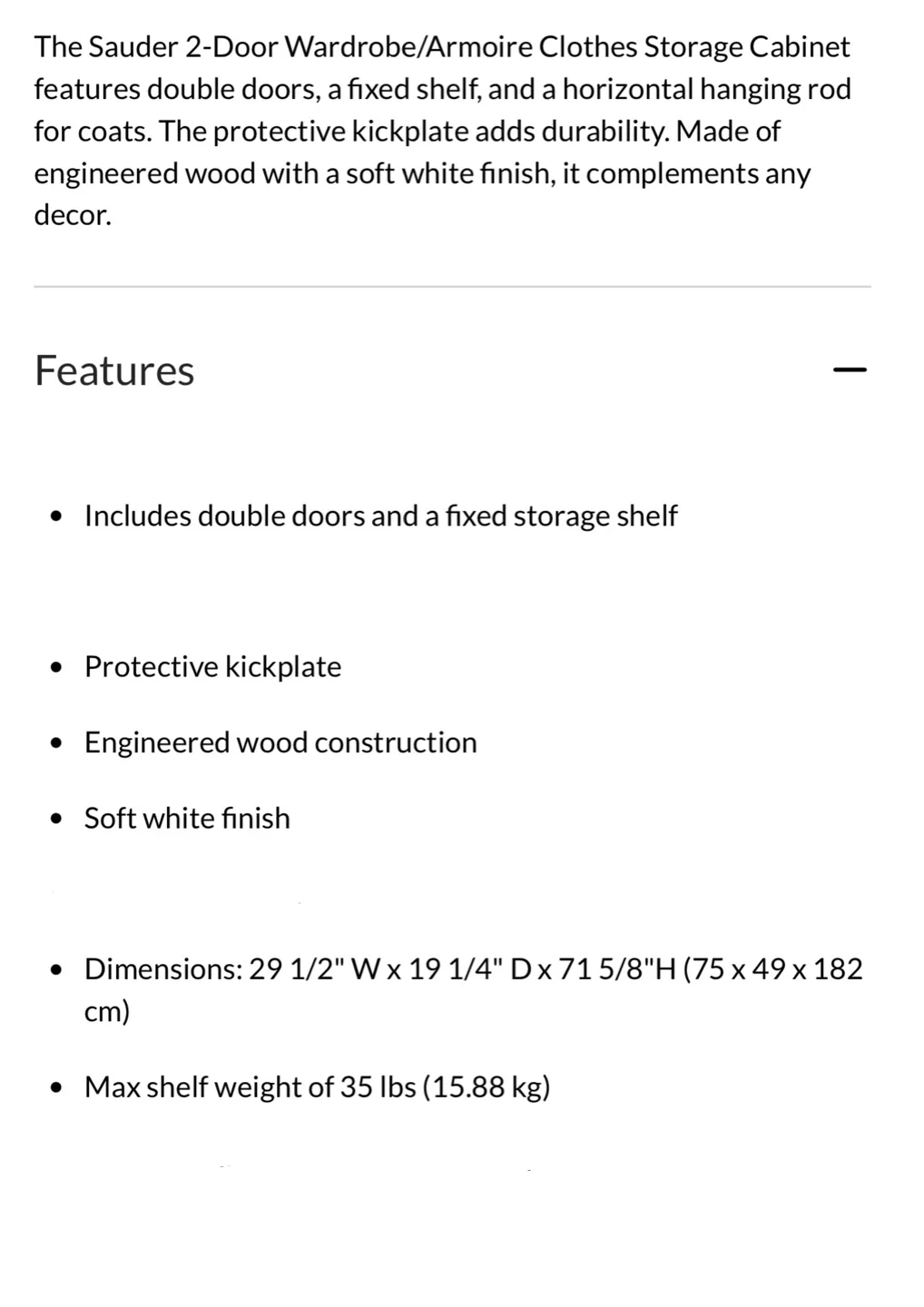 Nice wardrobe/ clothes storage cabinet image indicator(4)