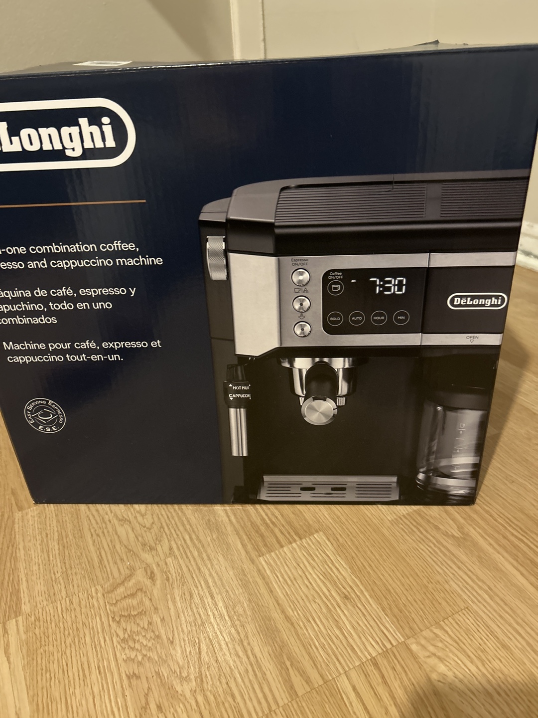 DeLonghi All-in-One Coffee Machine