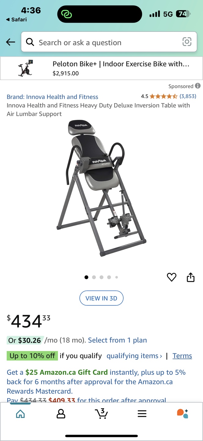 Innova ITX9700 Inversion Table