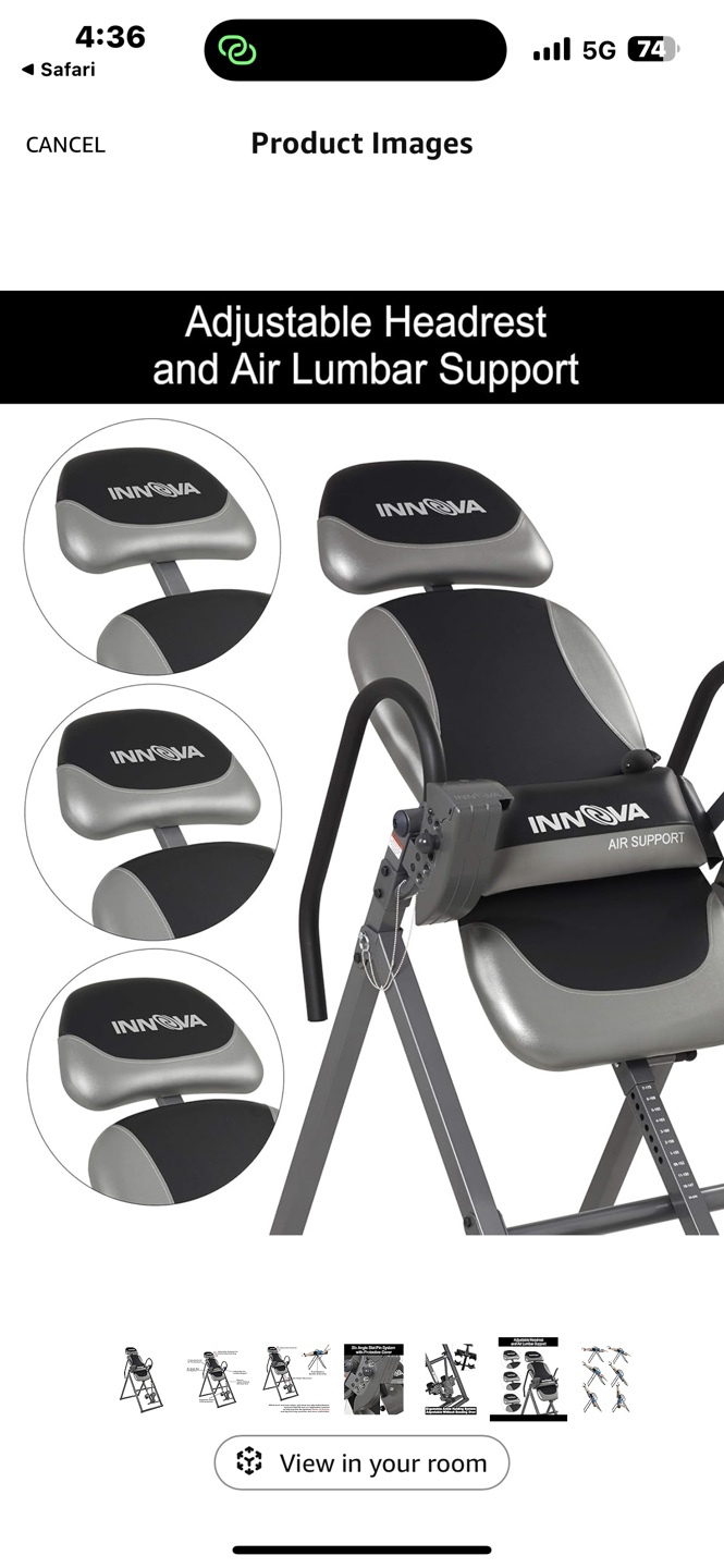 Innova ITX9700 Inversion Table - photo 5