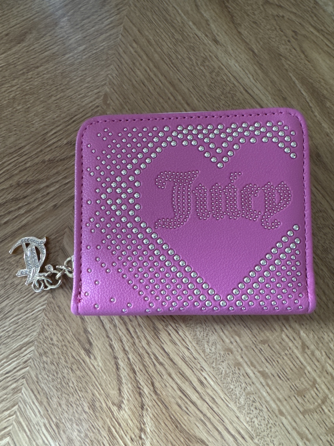 Juicy Couture Pink Wallet with Charm
