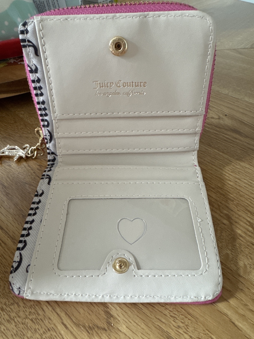 Juicy Couture Pink Wallet with Charm - photo 3