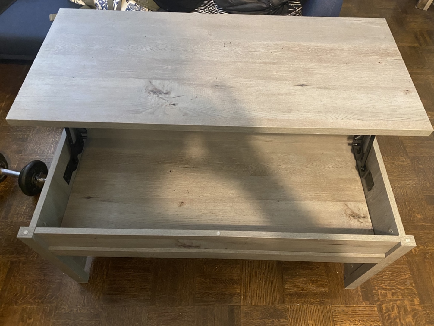 Lift-Top Coffee Table with Storage - photo 5