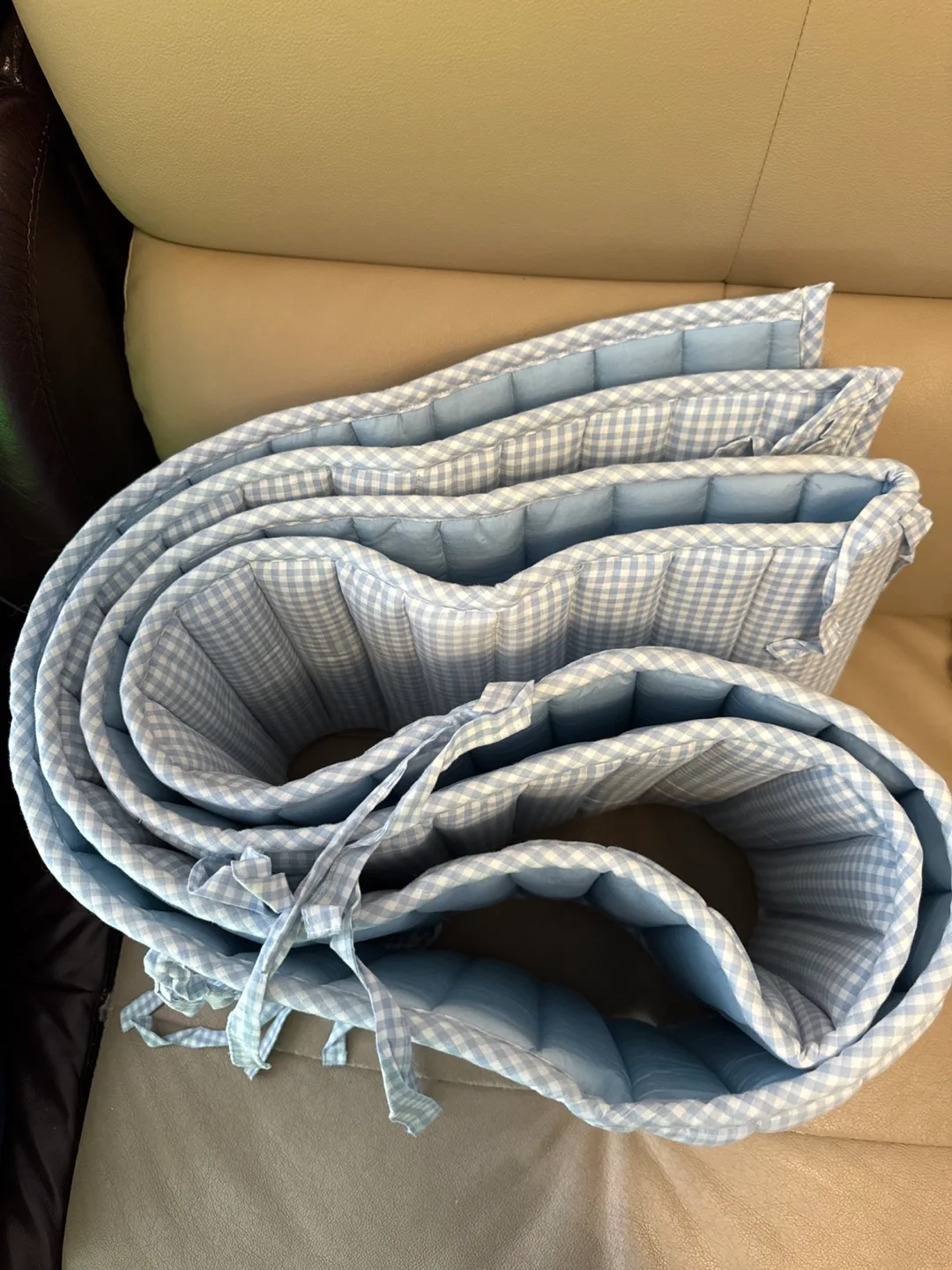 Bundle of New Baby Crib Bumper/Protectors image indicator(5)