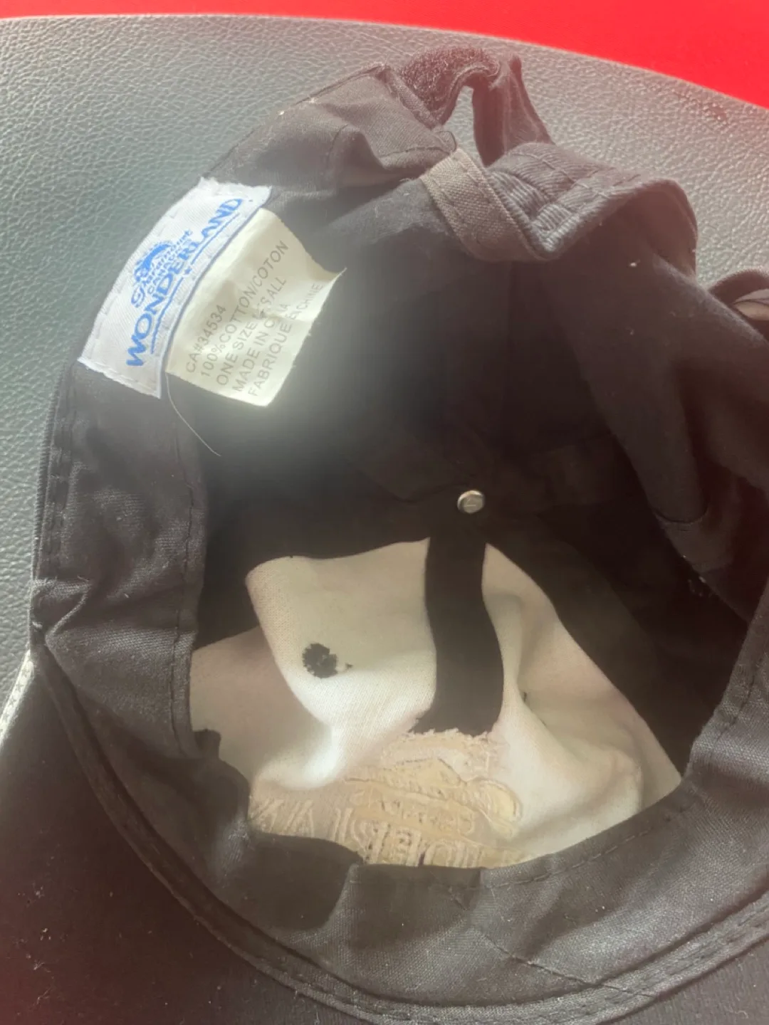 Paramount Canada's Wonderland Black Baseball Cap image indicator(2)