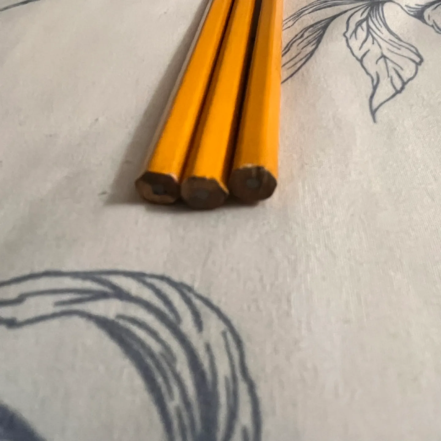 Three Yellow Staples Pencils HB #2 #freecycle image indicator(3)