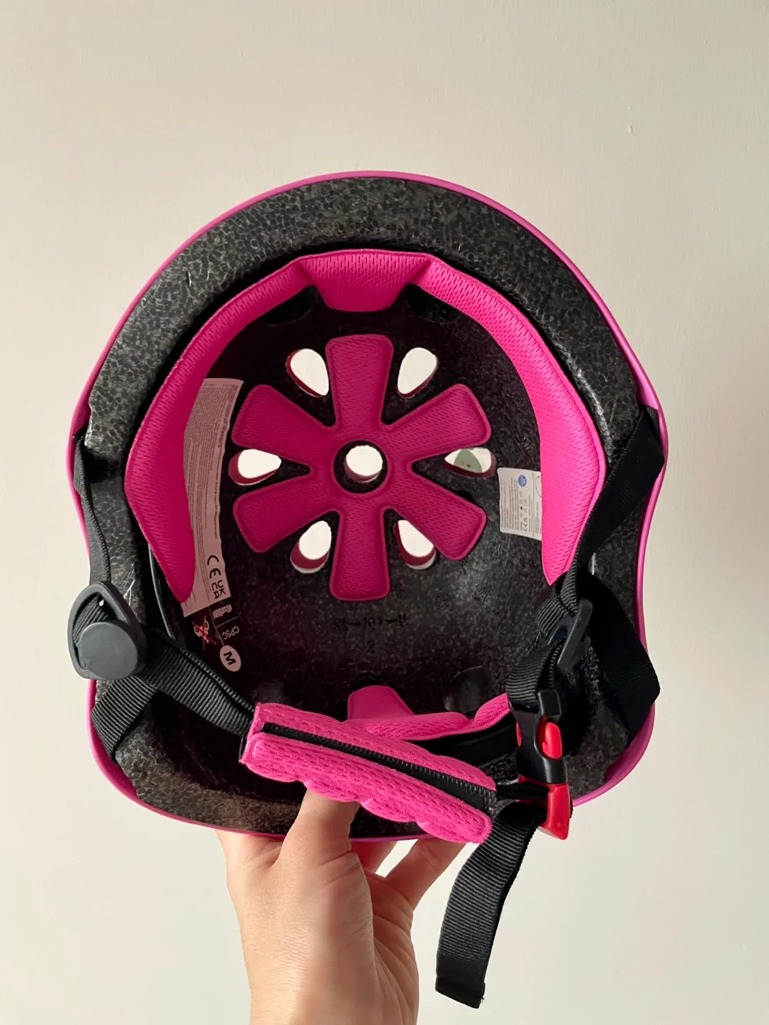 Pink Kids Bike Helmet Size Medium image indicator(5)