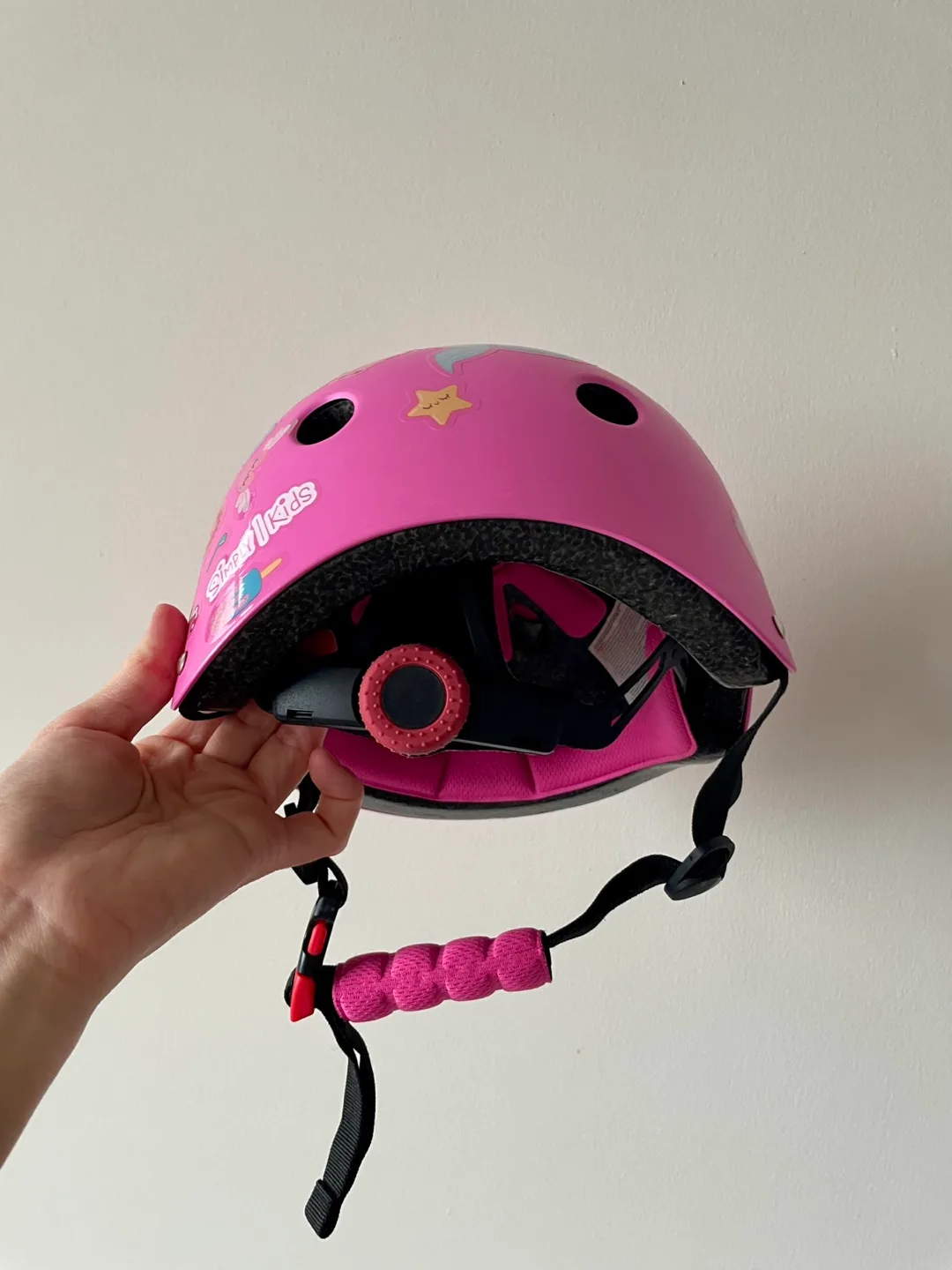 Pink Kids Bike Helmet Size Medium image indicator(4)