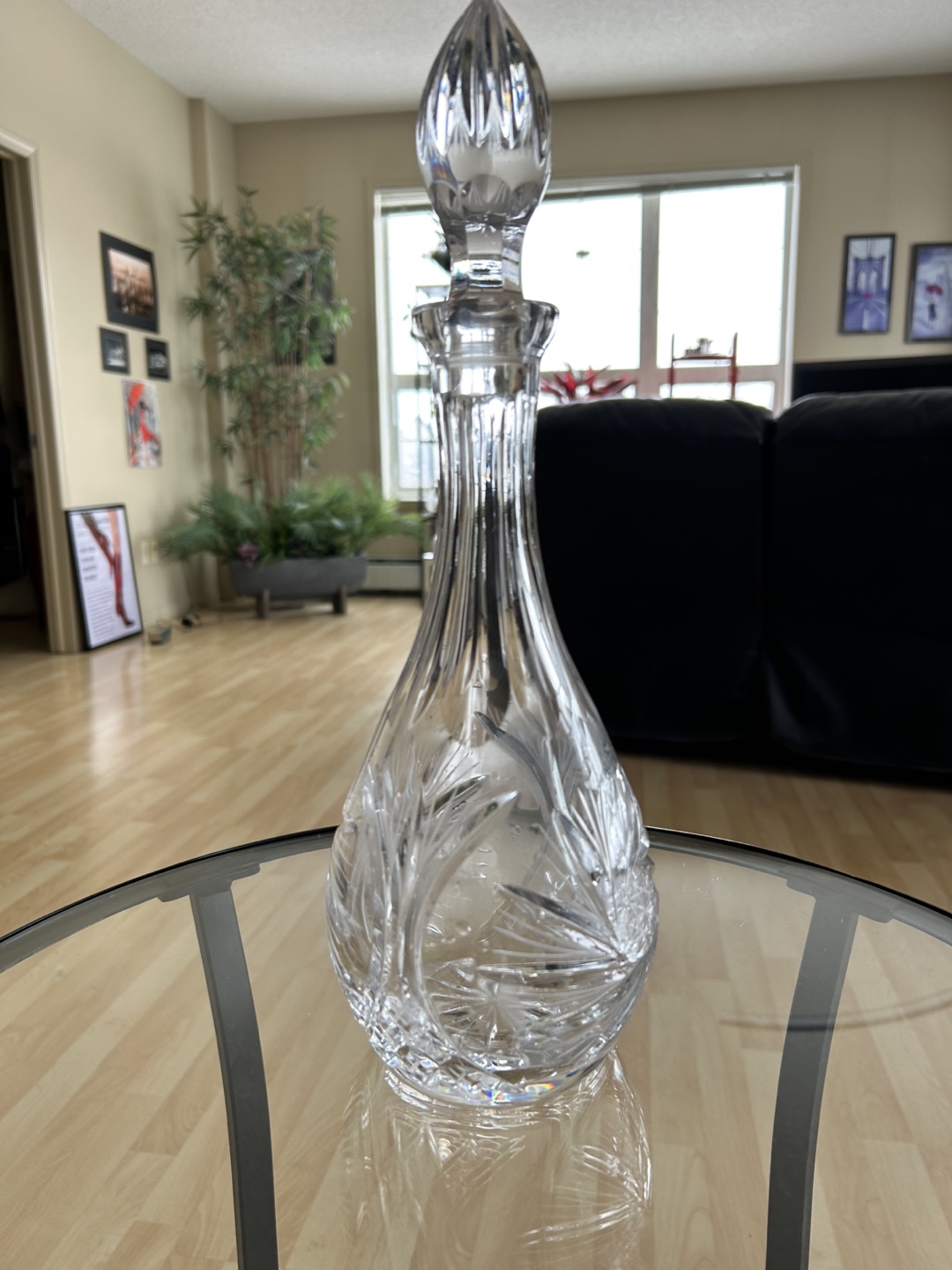 Crystal Decanter with Stopper