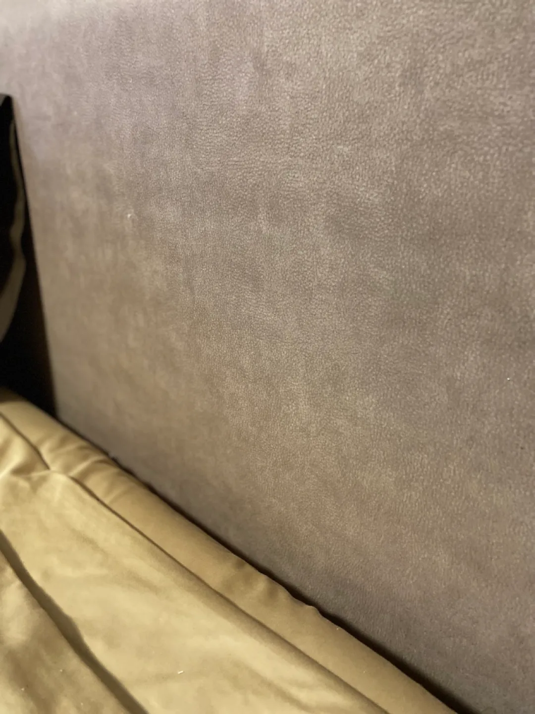King Headboard - Beige Upholstered thumbnail
