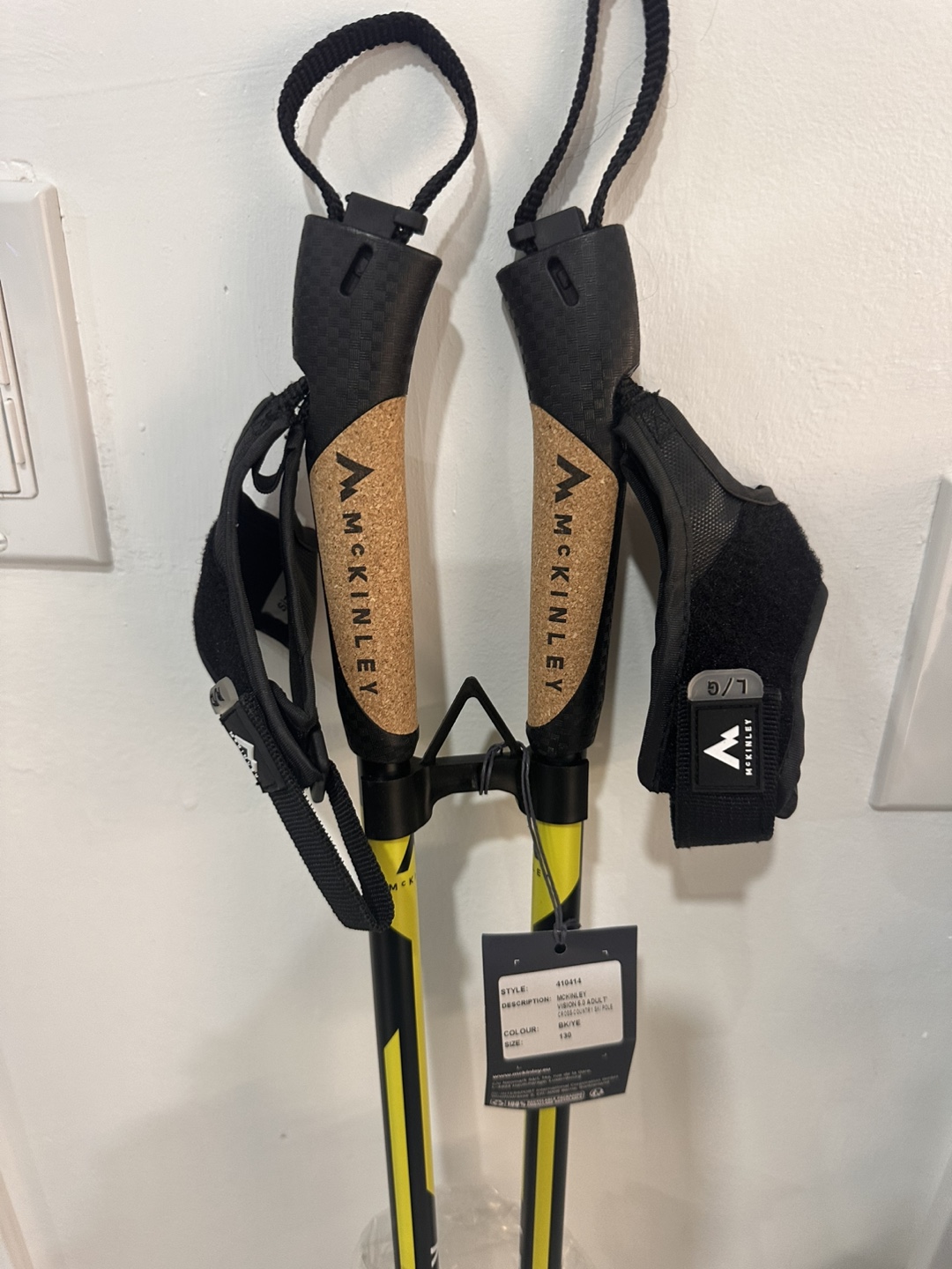 McKinley Vision 6.0 Adult Cross-Country Ski Poles - photo 2