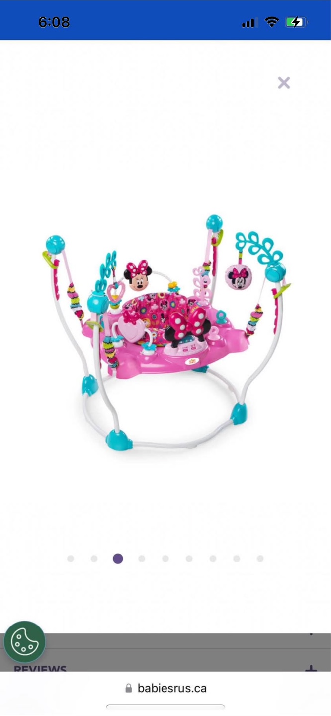 Baby Einstein Minnie Mouse Jumperoo