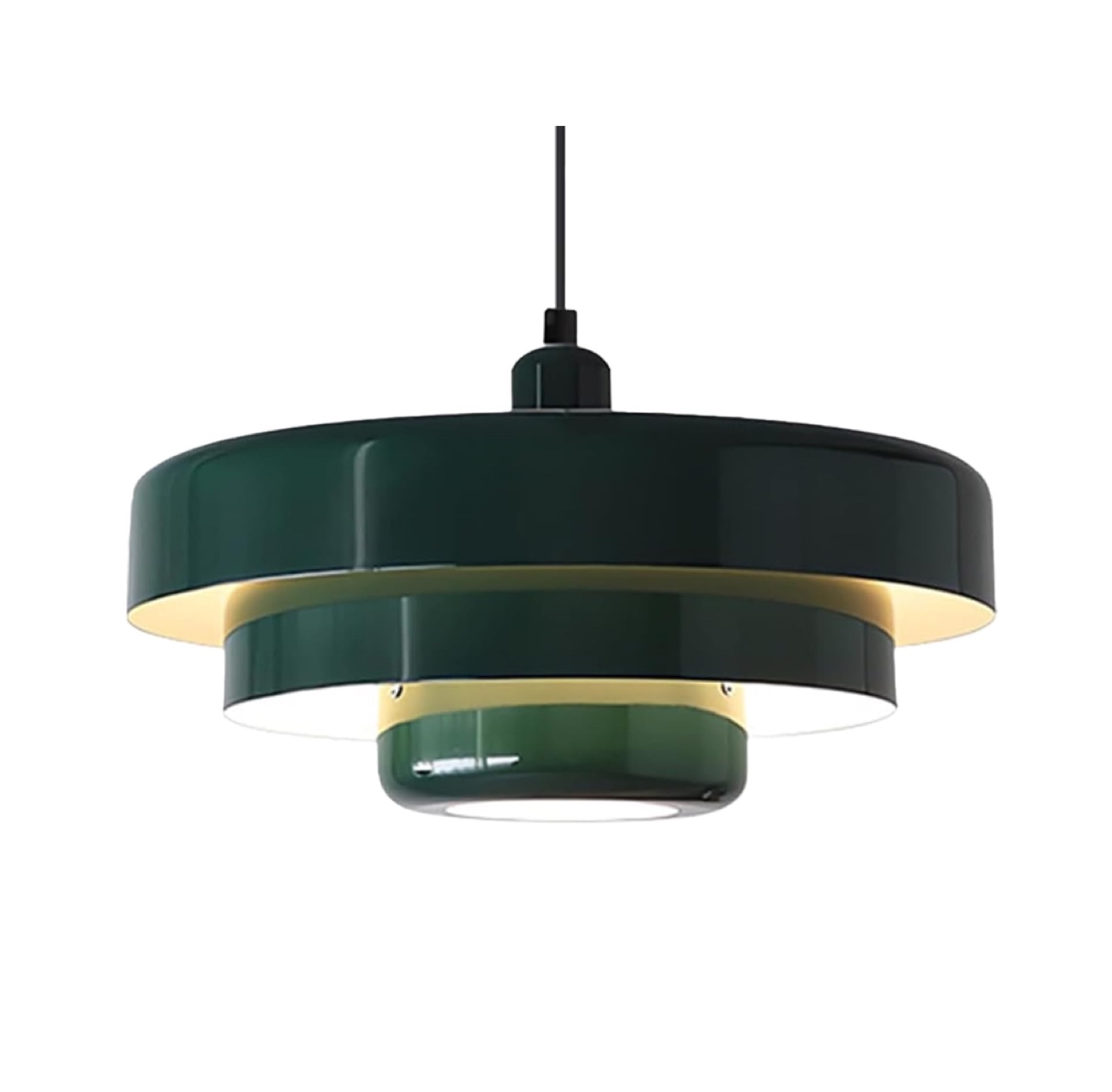 Modern Dark Green Pendant Light Fixture