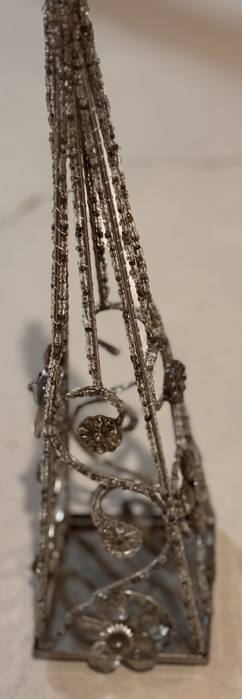 Silver antique ornament