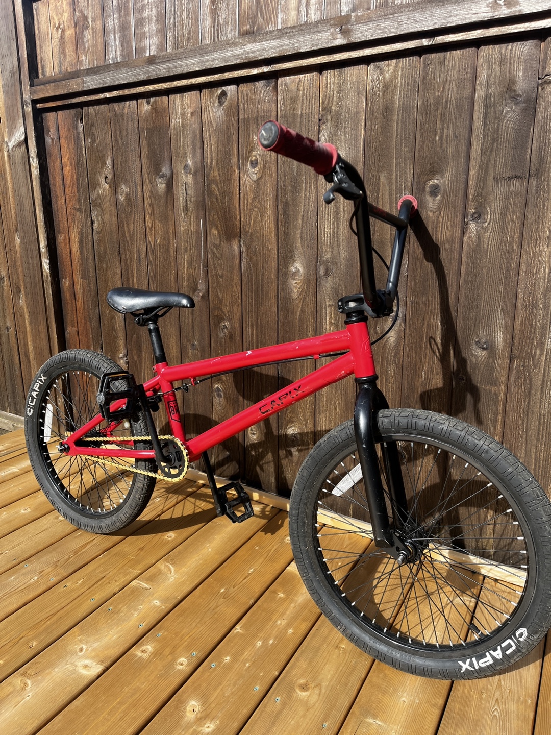 Red Capix BMX Bike