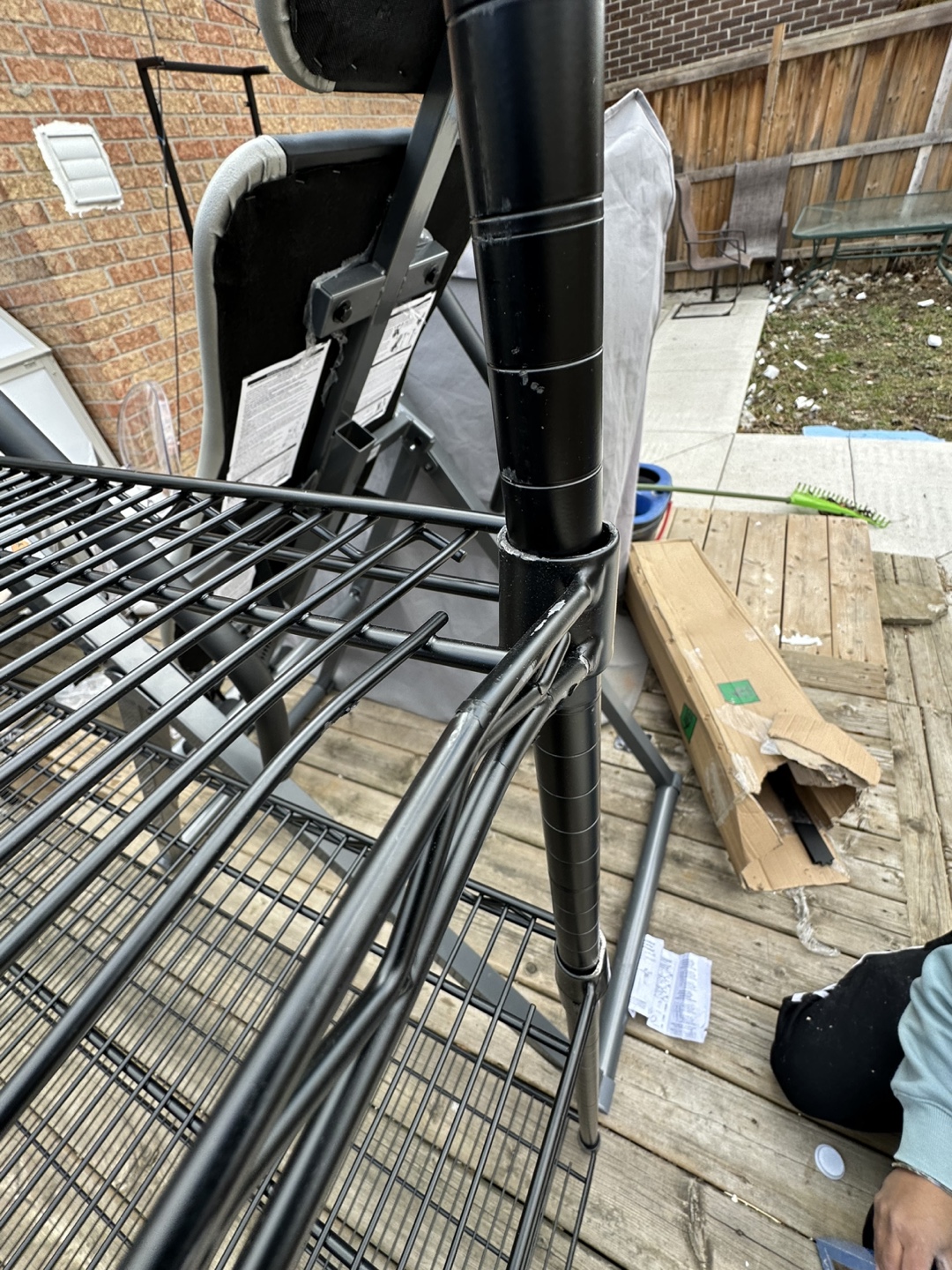 Hyper Tough 4-Tier Heavy-Duty Wire Shelving Unit - photo 3