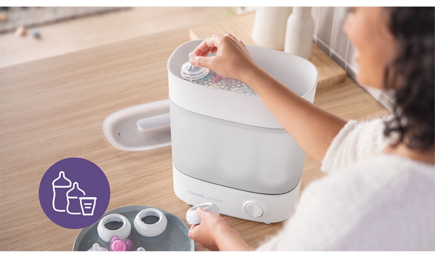 Philips Avent Bottle Sterilizer - photo 2