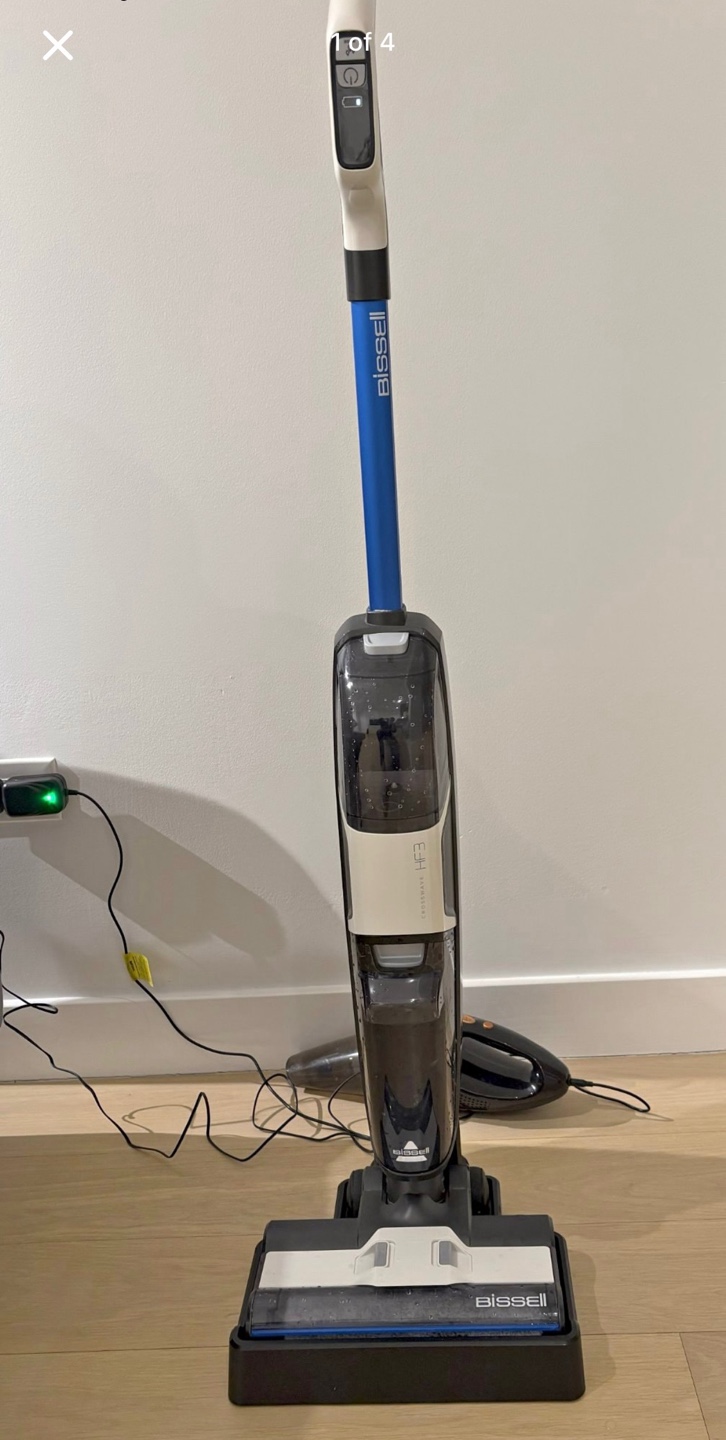 Cordless vacuum and mop- Bissell Crosswave HF3