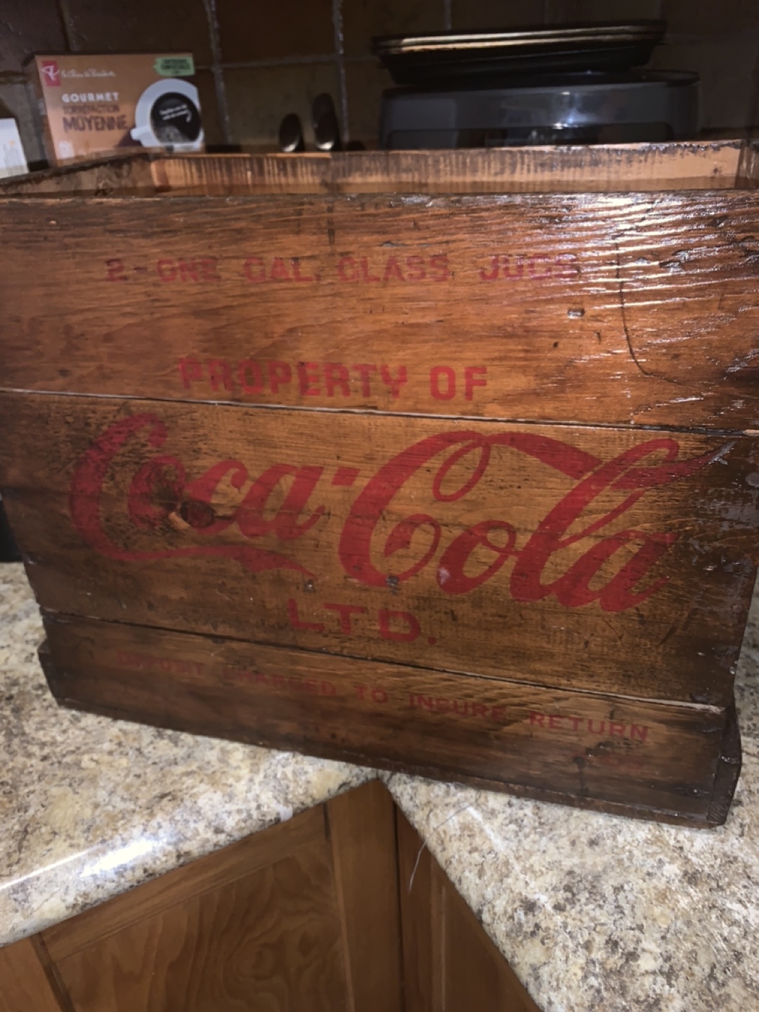 Vintage Coca-Cola Wooden Crate - photo 3