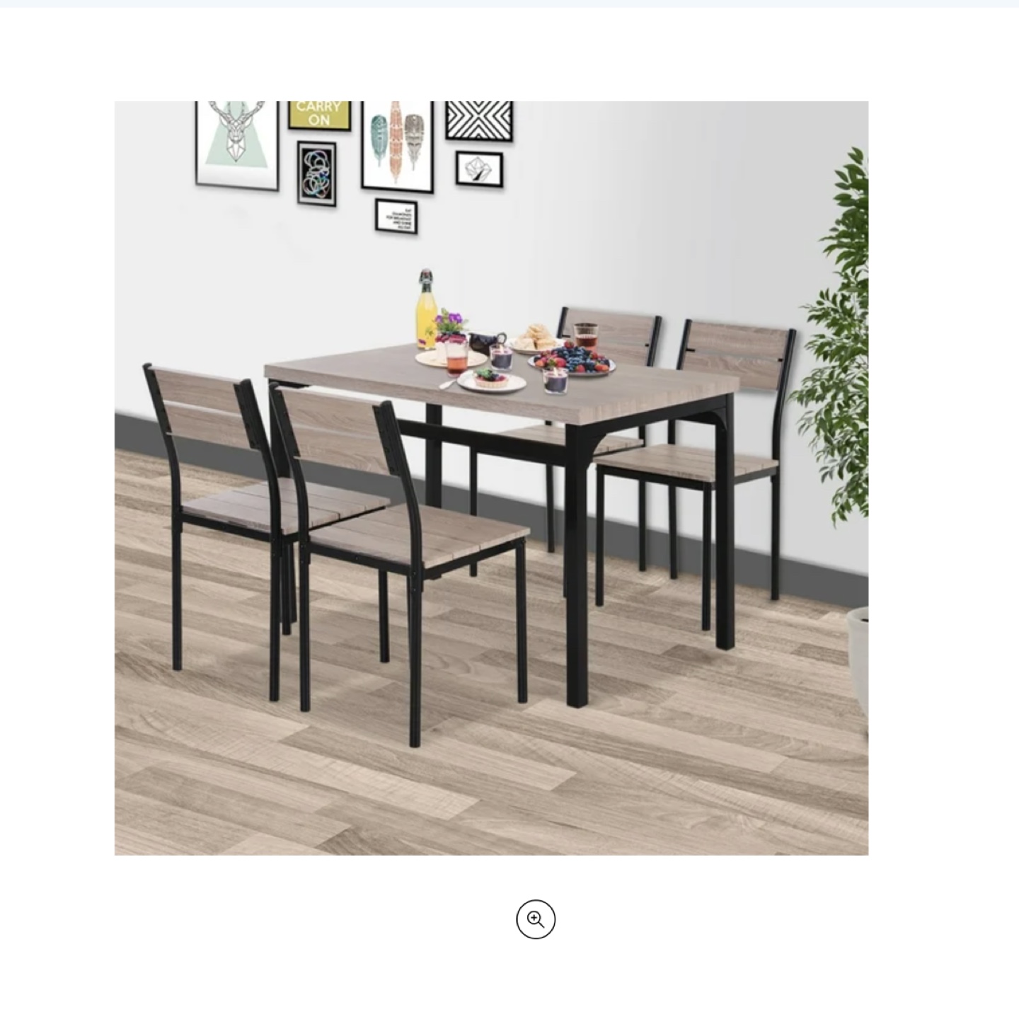 Dining Set - Table and Four Chairs - photo 4