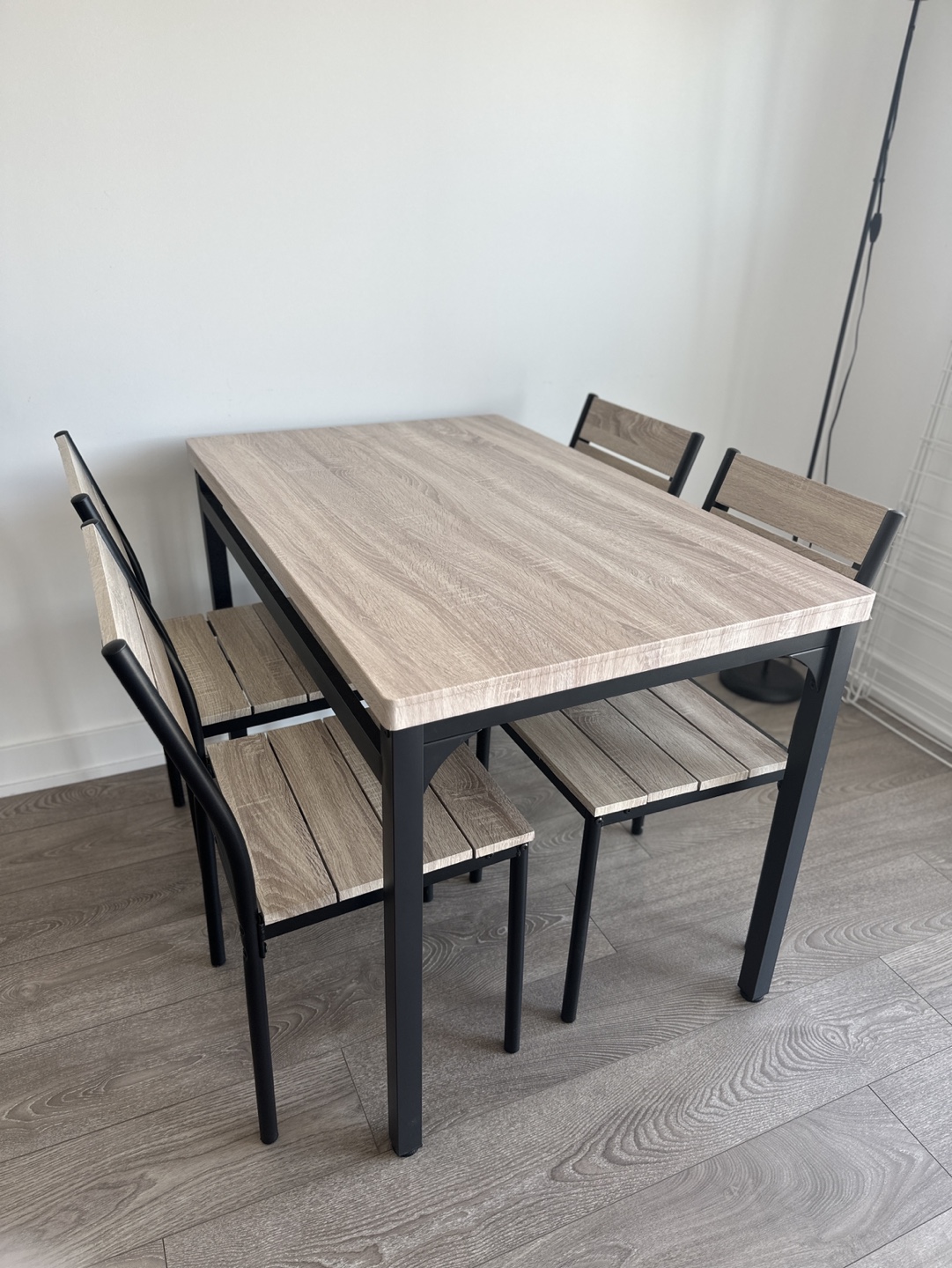 Dining Set - Table and Four Chairs
