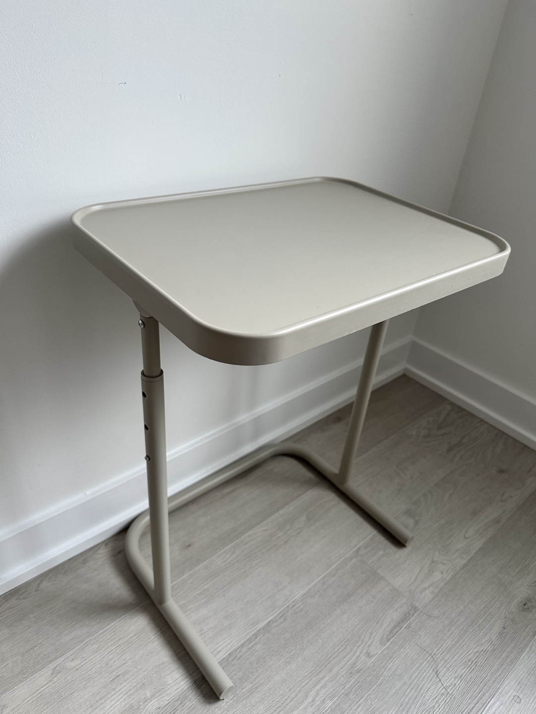 Portable Overbed Table - Beige