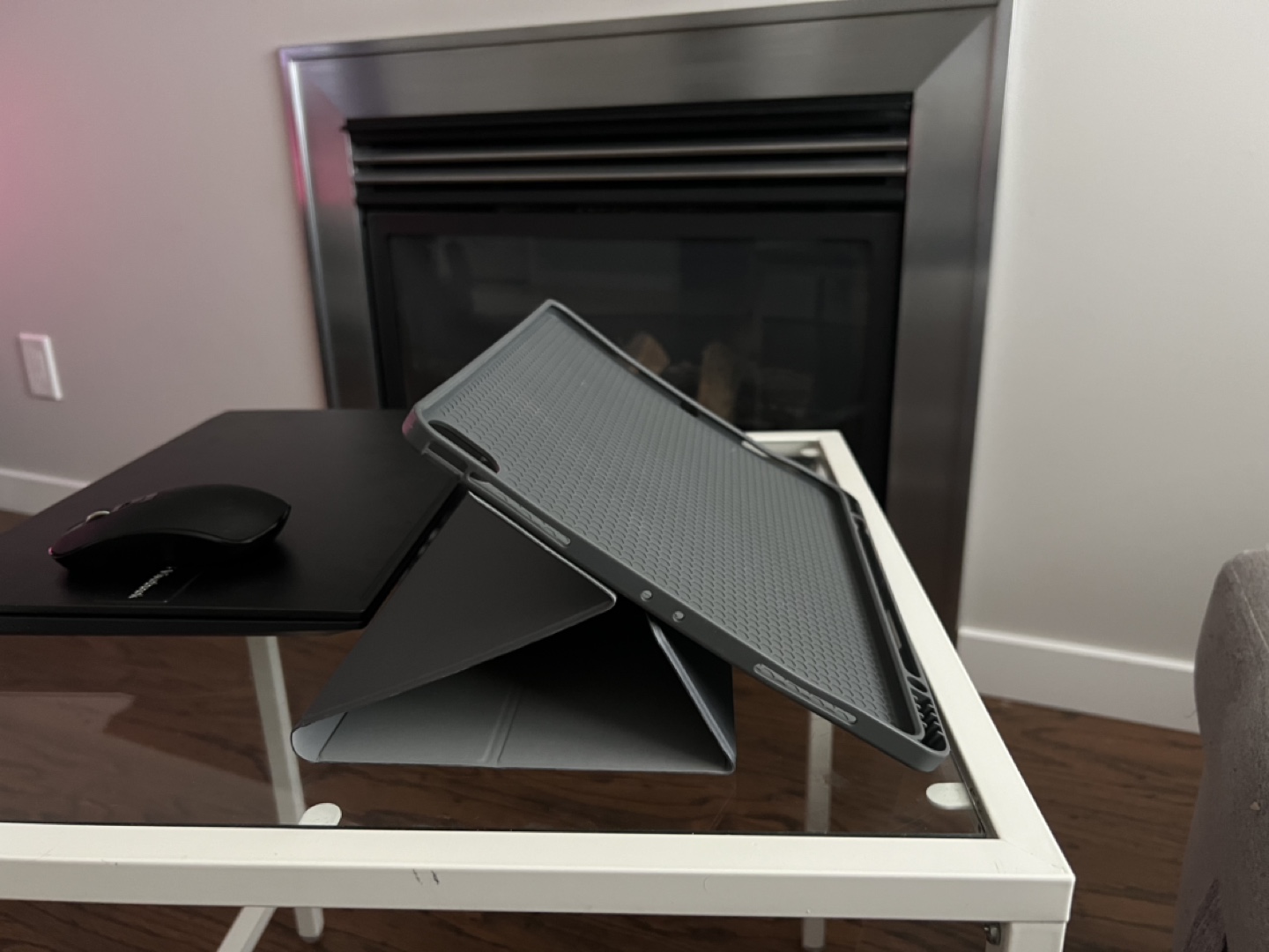 iPad Pro 12.9” Case (2021, 5th gen)- Gray - Folio Stand - photo 3