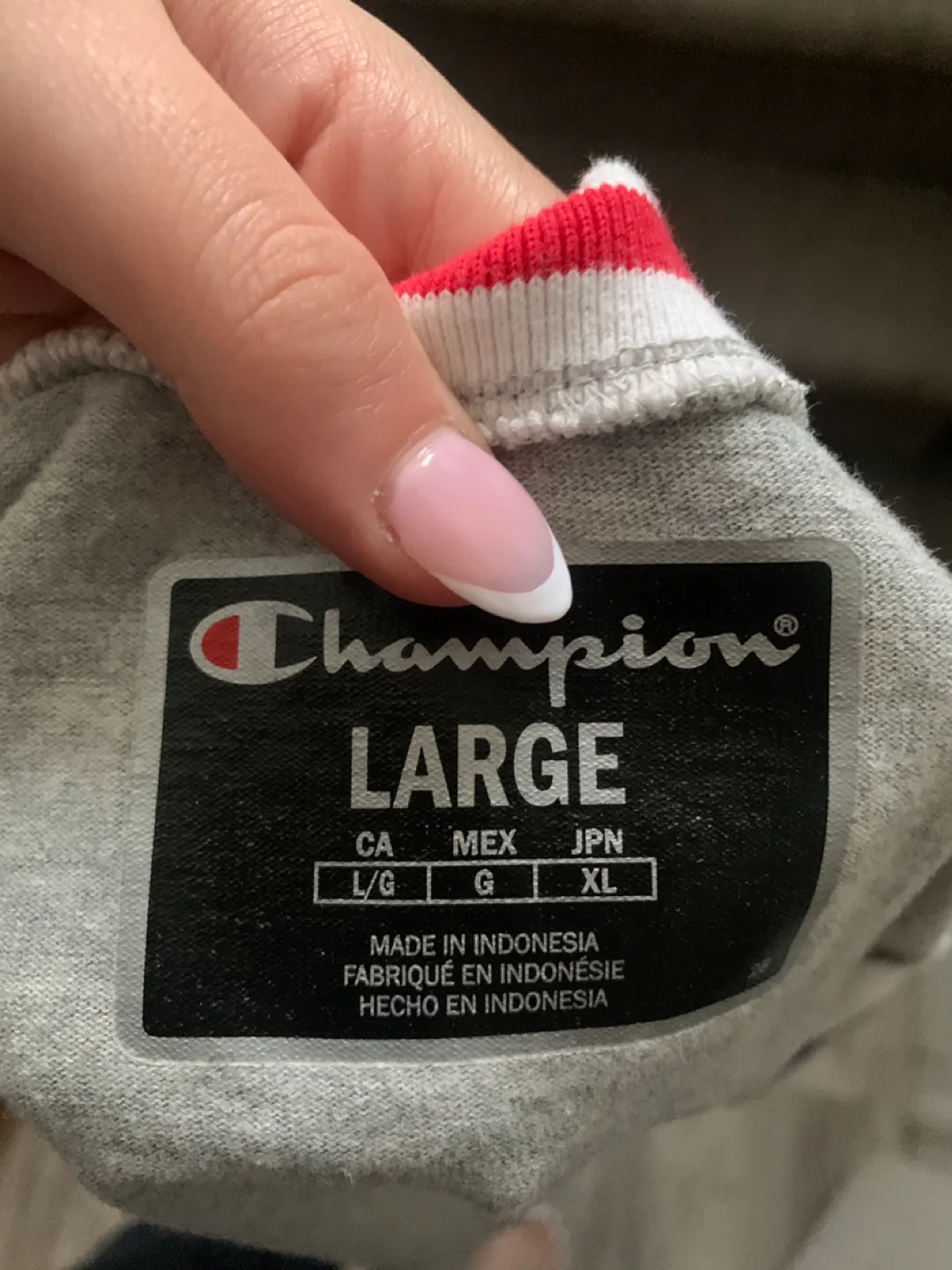 Champion Colour-Block Cropped Tee - Large image indicator(3)