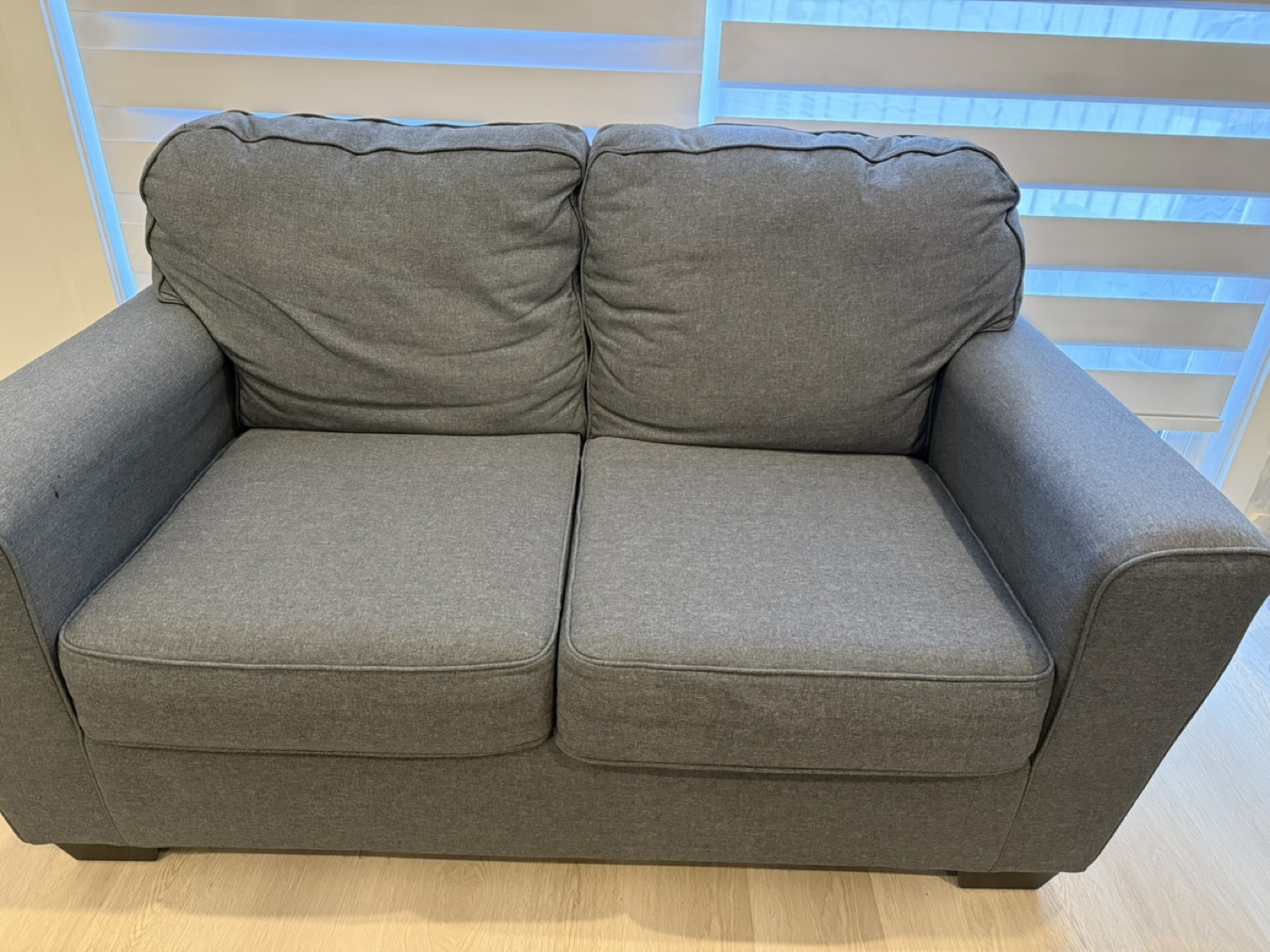 Grey Loveseat