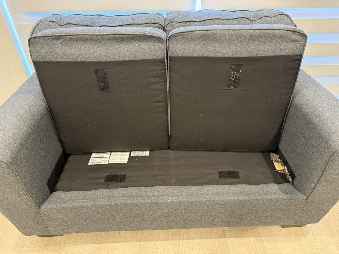 Grey Loveseat - photo 3