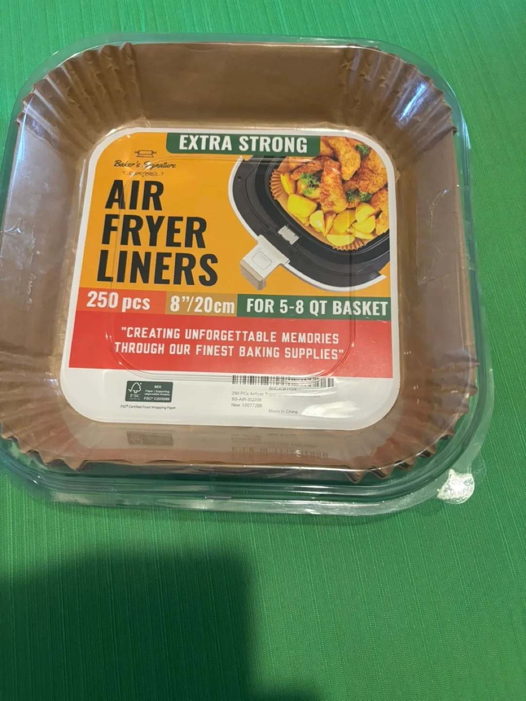 250 Air Fryer Liners - 8"/20cm thumbnail