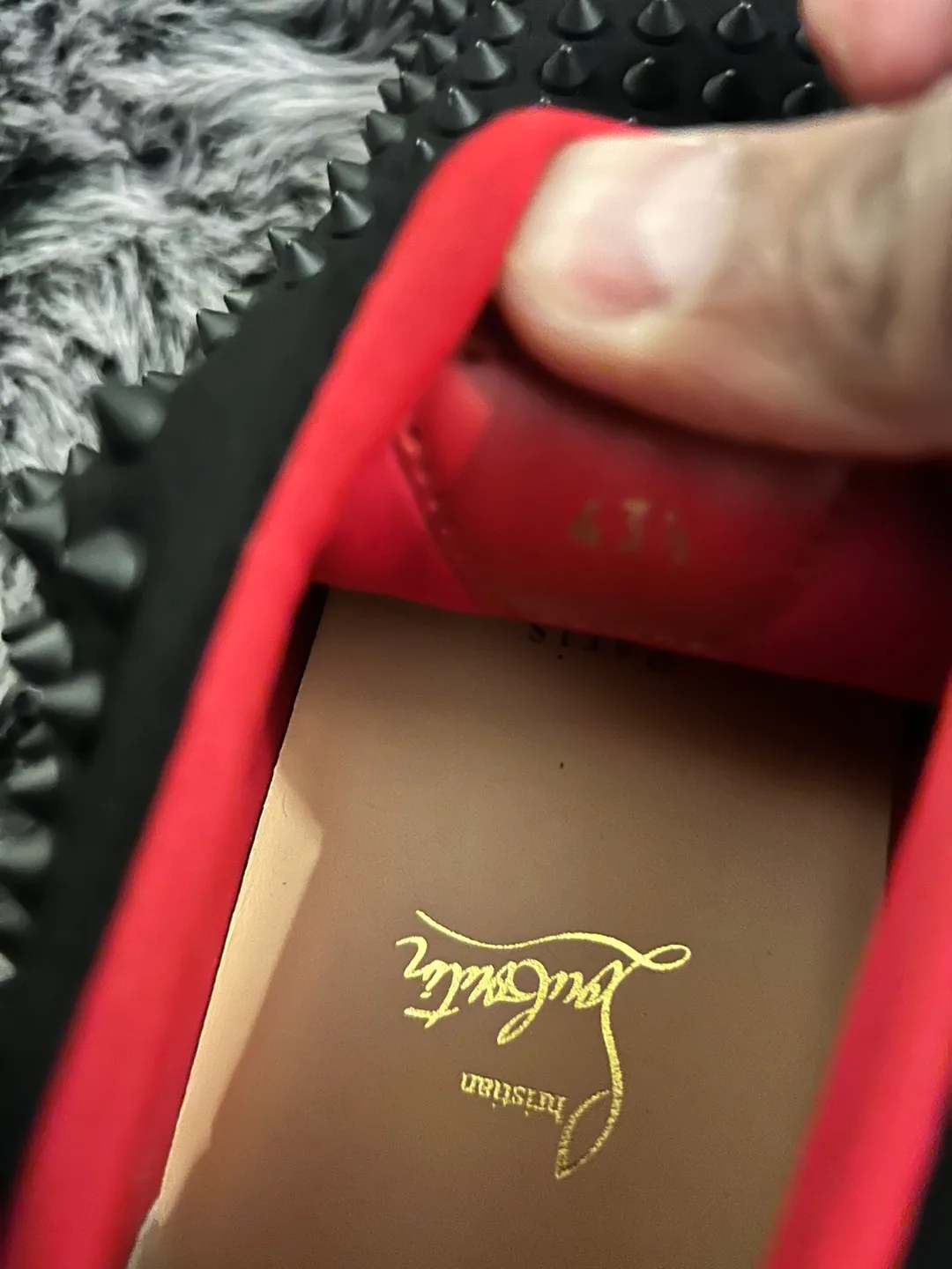 Christian Louboutin Spike Sock Sneakers image indicator(8)