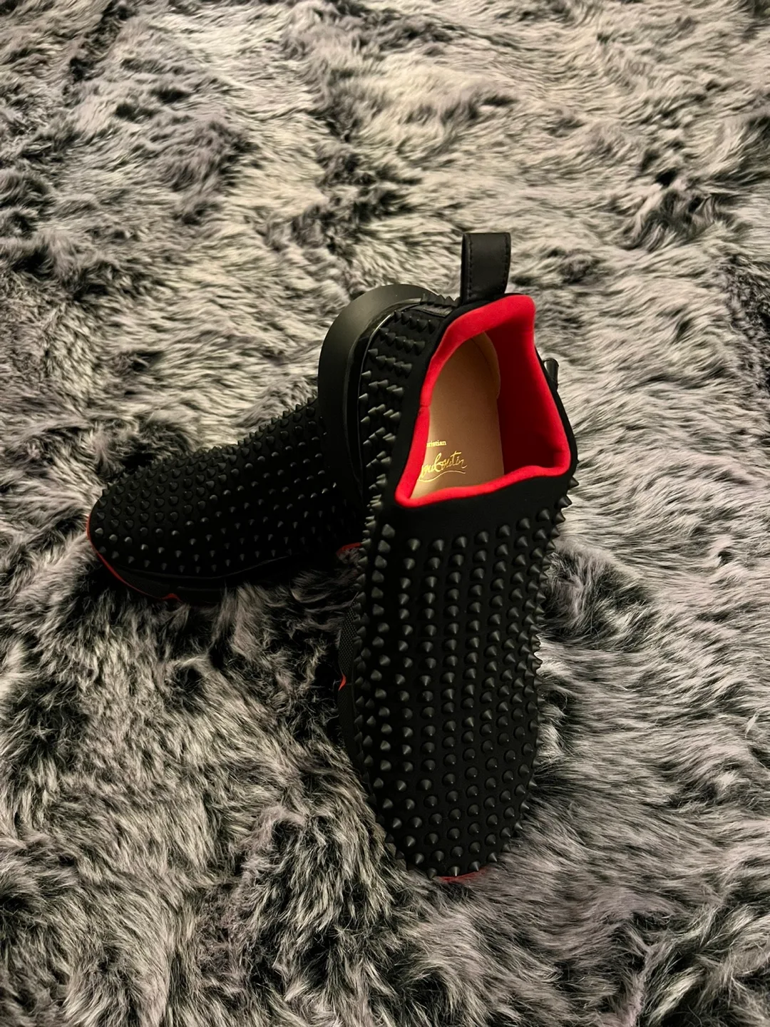 Christian Louboutin Spike Sock Sneakers image indicator(7)
