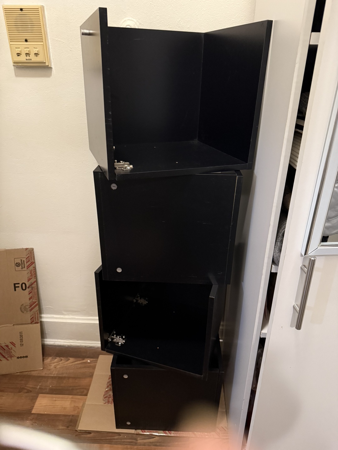 Black Cube Storage Inserts (Kallax) and Doors - photo 3