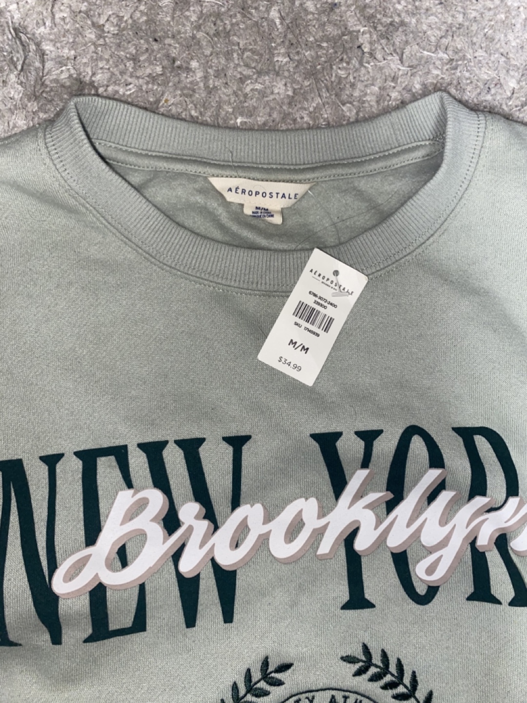 Aeropostale Crewneck Sweatshirt NEW WITH TAGS✅- Size M⚽️ - photo 2