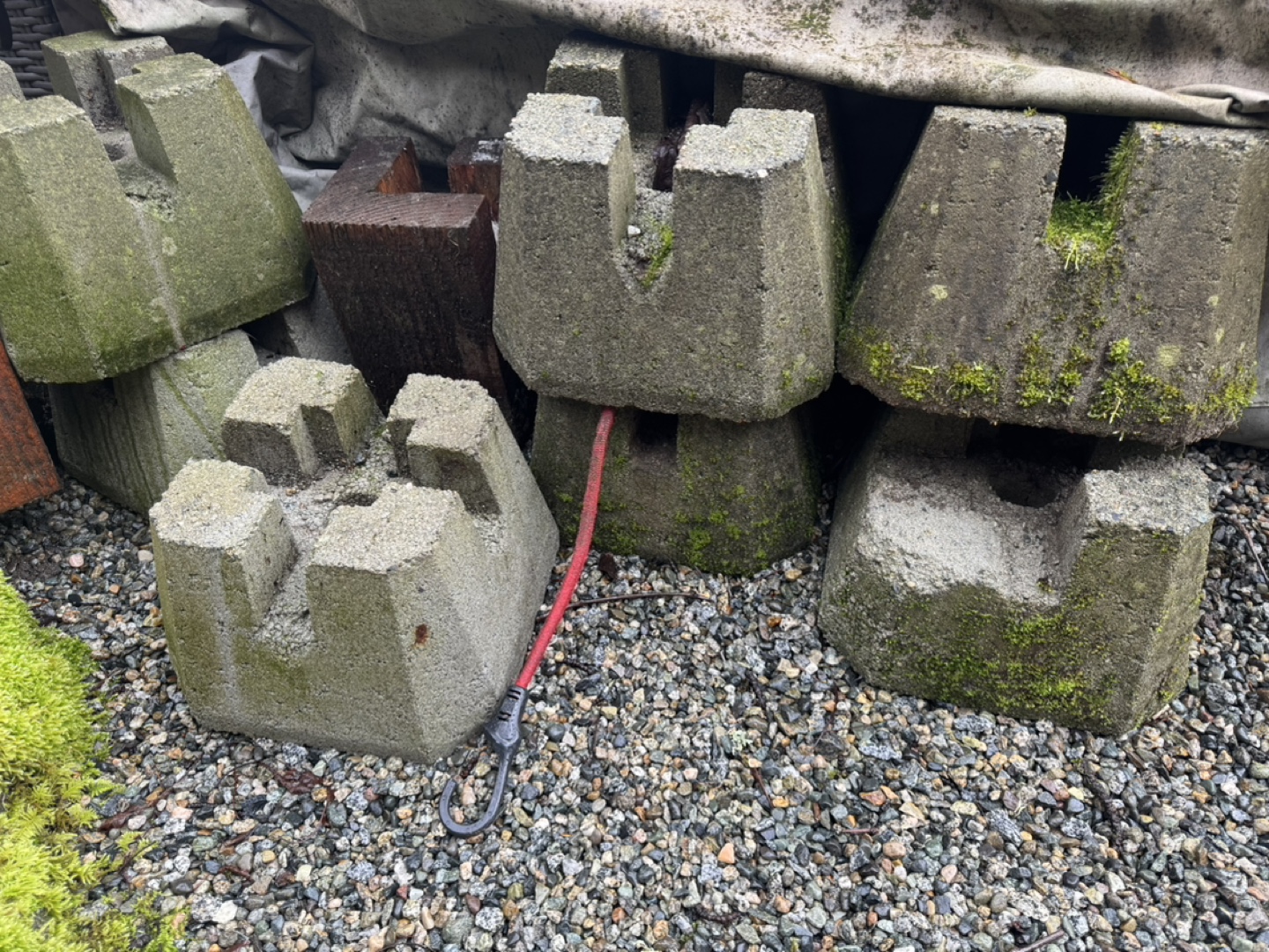 Concrete Blocks - Set of Six