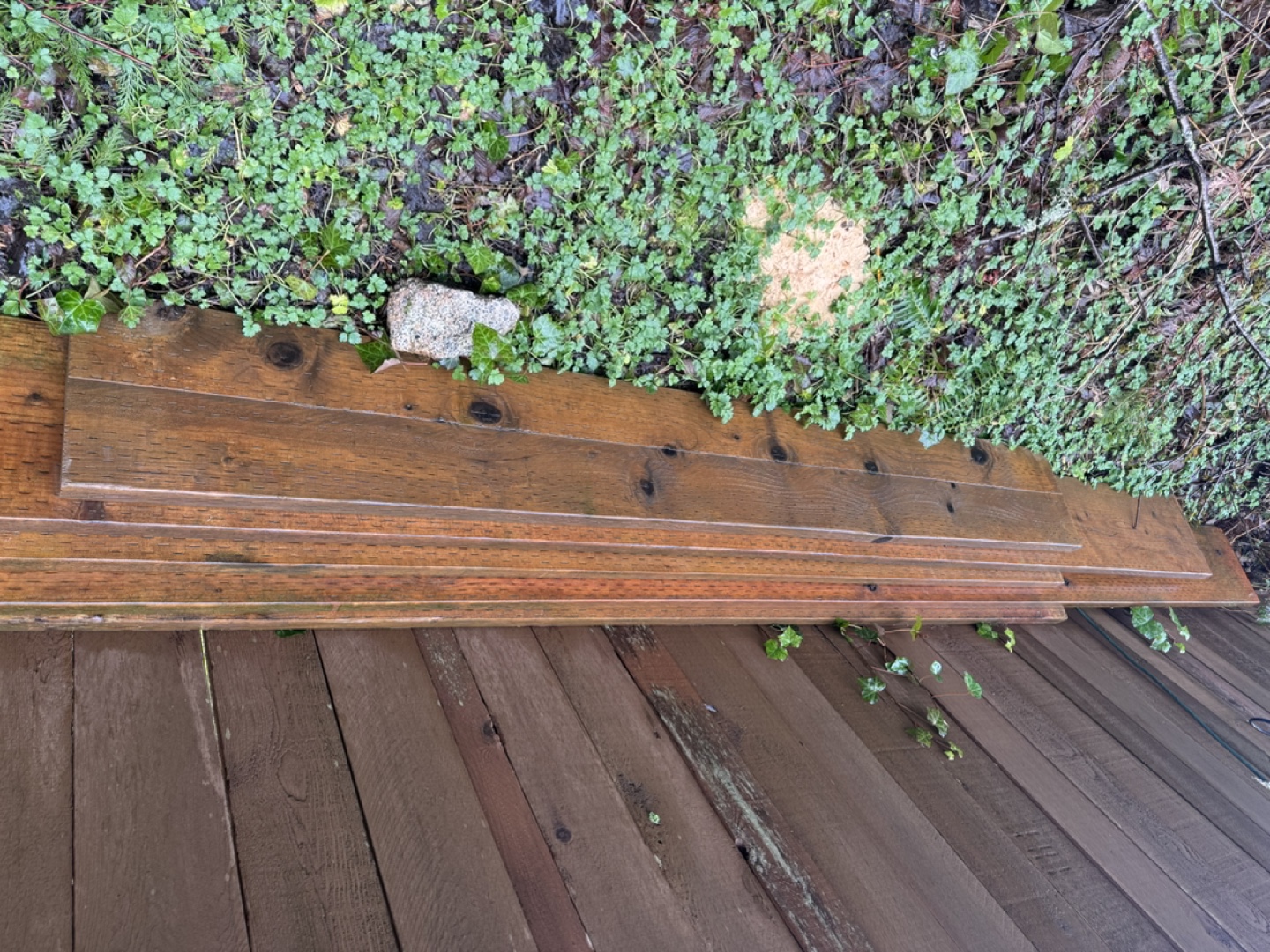 Trated Wood Planks