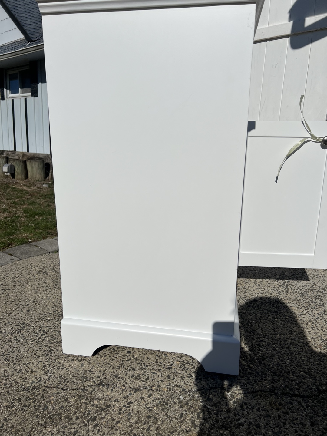 19” White Marble Top Bathroom Vanity with Single Sink - photo 5