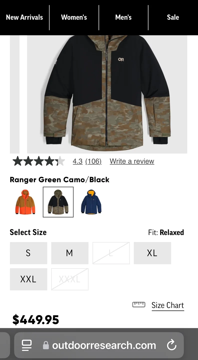 Outdoor Research Men's Jacket image indicator(3)