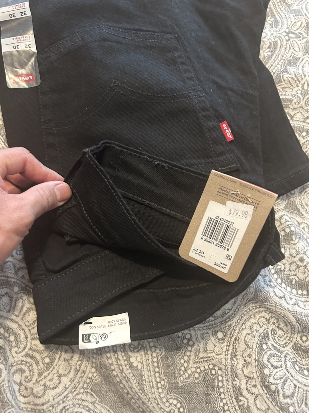 Levi's 511 Slim Athletic Fit Jeans - Size 32x30 - photo 3