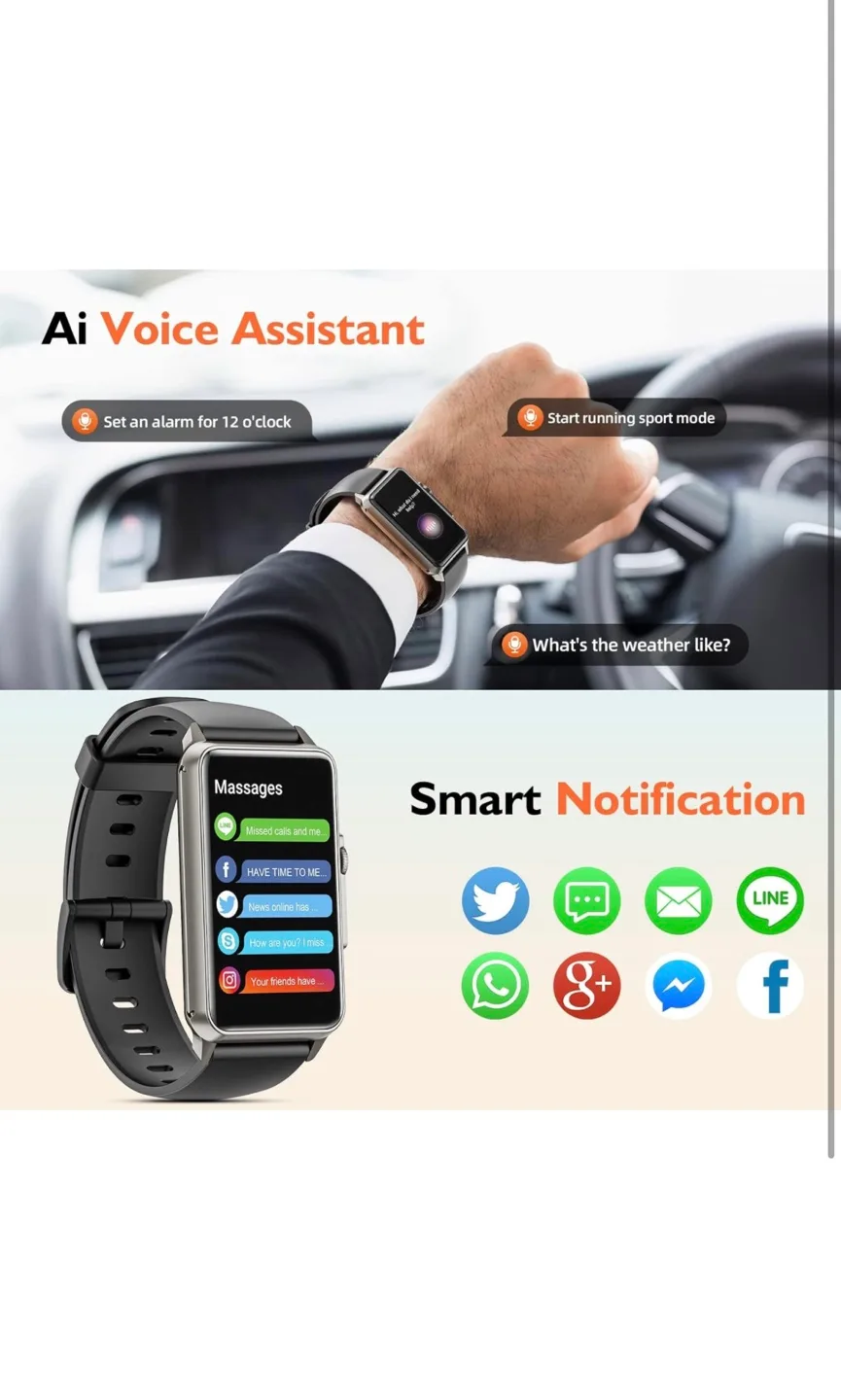 Smartwatch with Bluetooth Calling, Health and Fitness Tracking image indicator(5)