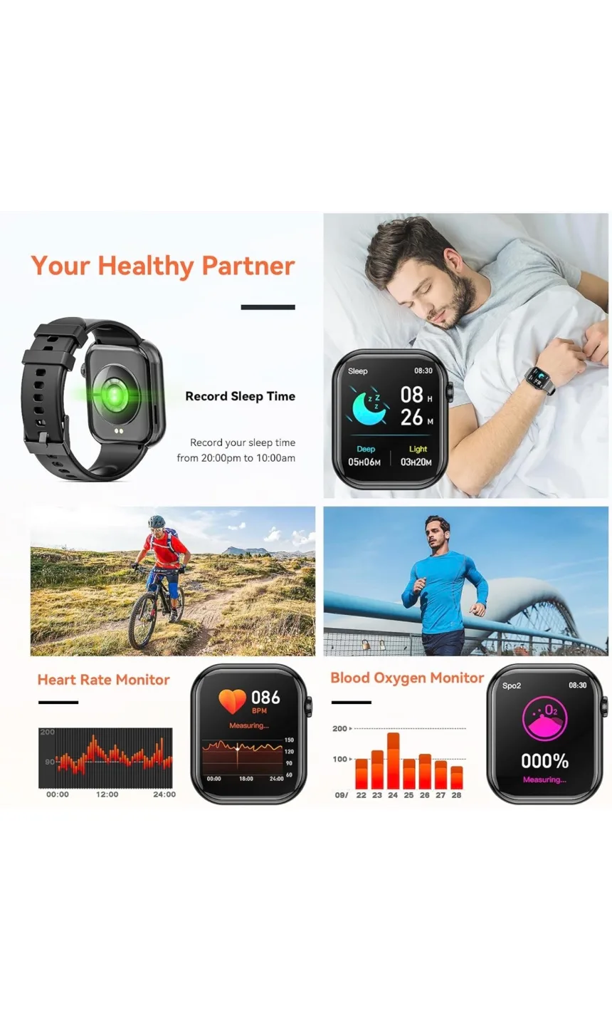 Smart Watch for Android and iOS(NEW) image indicator(6)