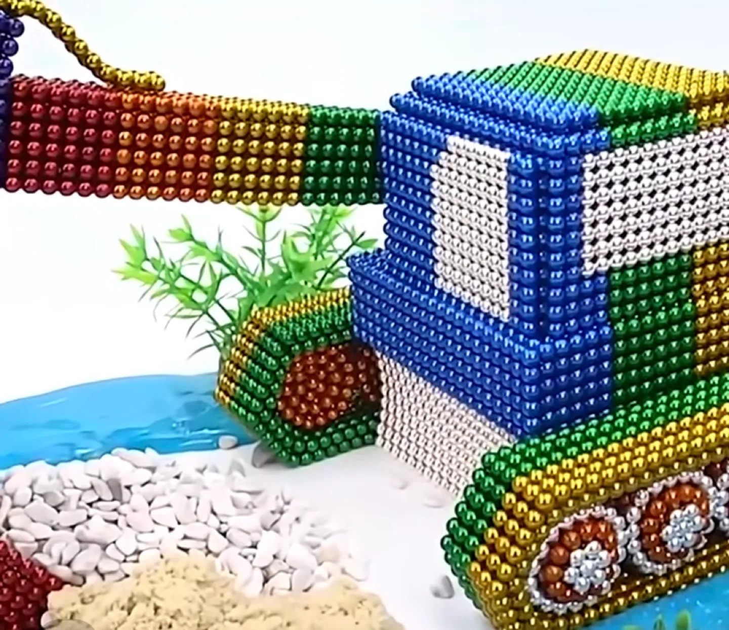 216pcs Puzzle Anti Stress Magnetic Balls Toys 5mm image indicator(3)