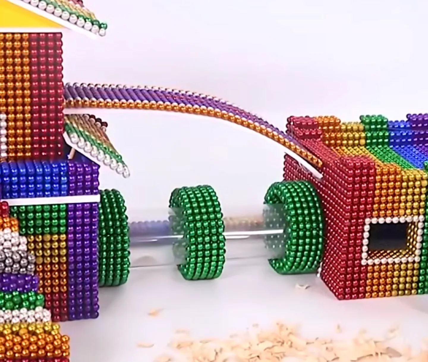 216pcs Puzzle Anti Stress Magnetic Balls Toys 5mm image indicator(7)